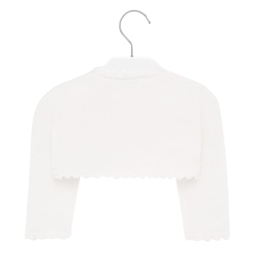 Basic Knitted Cardigan Off White