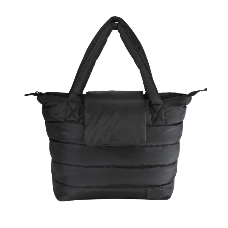 Diaper Bag Capri Crossbody Tote - Black