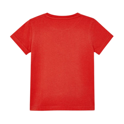 Ecofriends Sustainable Cotton T-shirt Boy Cyber Red