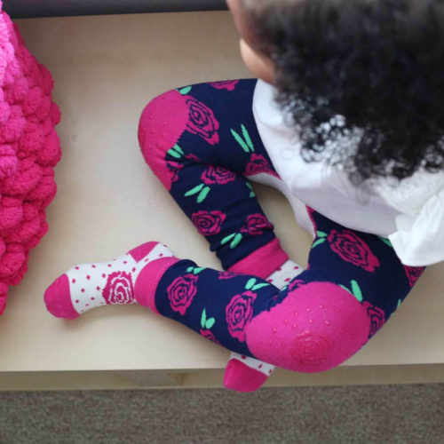 Grip+Easy Comfort Crawler Legging & Socks Set Bunny