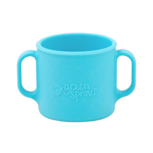 Learning Cup Made From Silicone Aqua