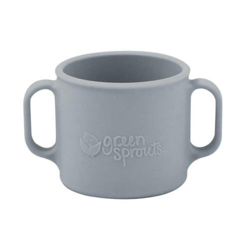 Learning Cup Made From Silicone Grey