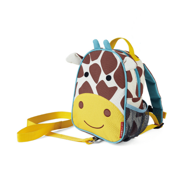 Zoo Mini Backpack With Safety Harness Giraffe