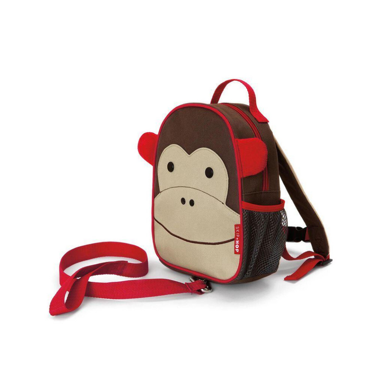 Zoo Mini Backpack With Safety Harness Monkey