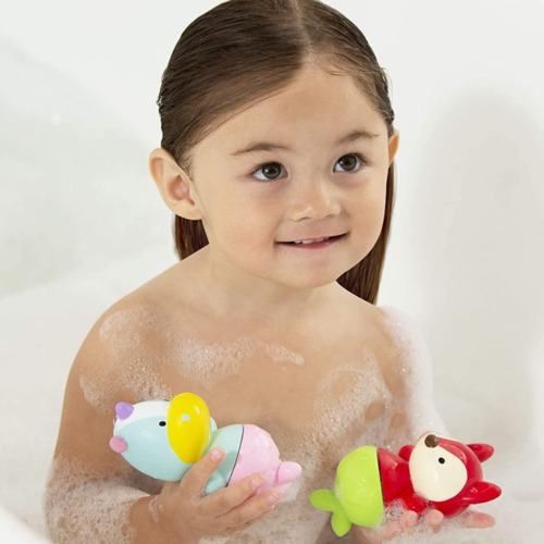 Mix & Match Flippers Baby Bath Toy Unicorn Fox