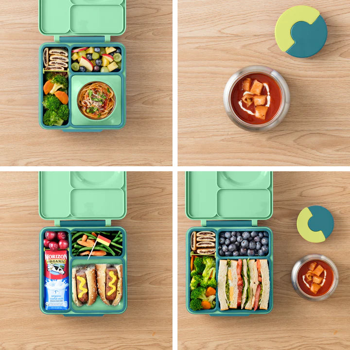 OmieBox Insulated Hot & Cold Bento Box - Meadow