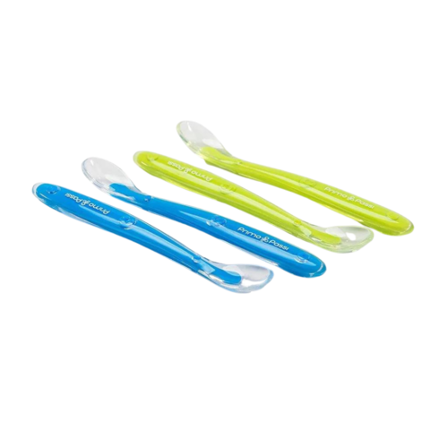 Silicone Spoon 4 Pack Blue Green