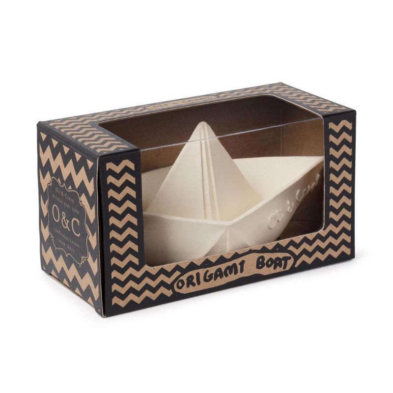 Teethers Origami Boat White