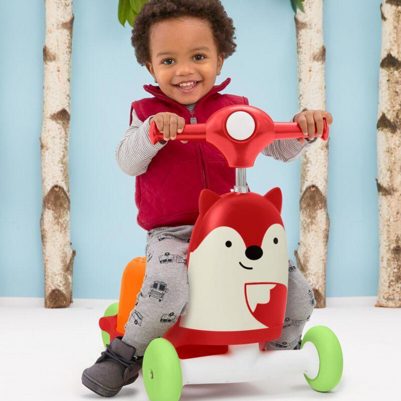 Zoo 3-In-1 Ride On Toy Fox