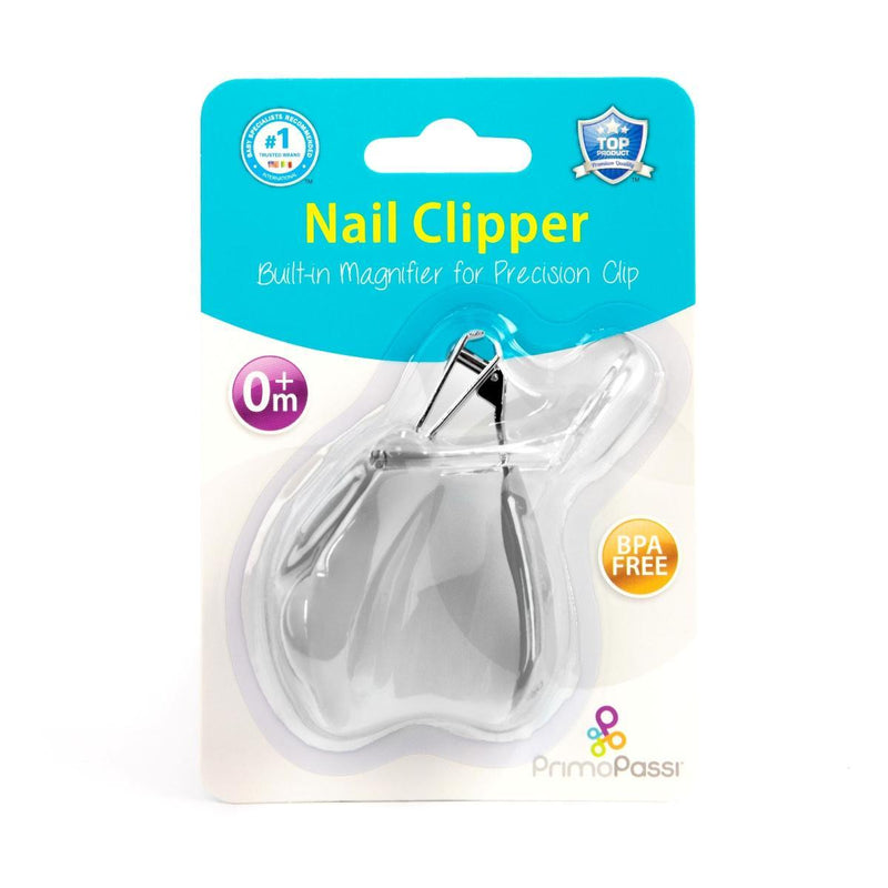 Nail Clipper W/ Magnifier (Grey)