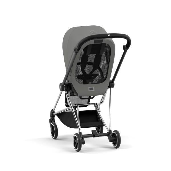 Mios 3 Stroller - Chrome/Black Frame and Soho Grey Seat Pack