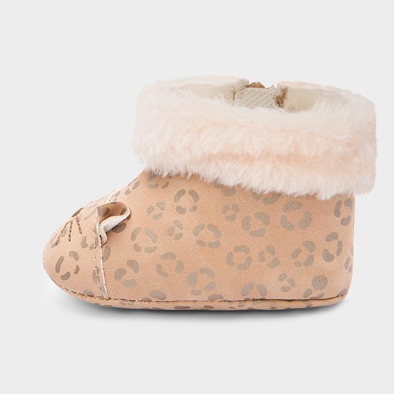 Mayoral Booties With Faux Fur - Luna Baby Modern Store