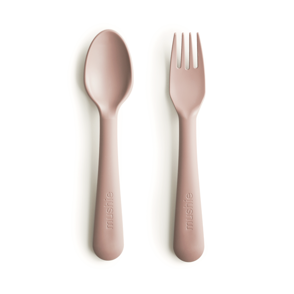 Fork and Spoon Set (Blush)