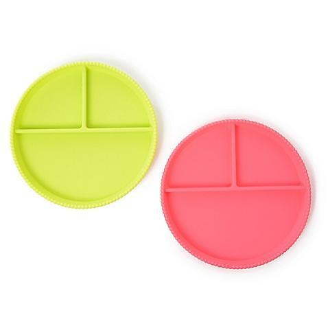 Silicone Divided Plates Set