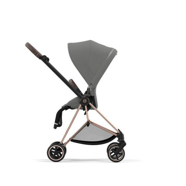 Mios 3 Stroller - Rose Gold/Brown Frame and Soho Grey Seat Pack