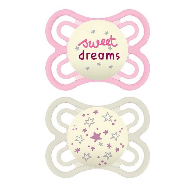 Perfect Night Pacifier, 0-6 Months, 2-pack