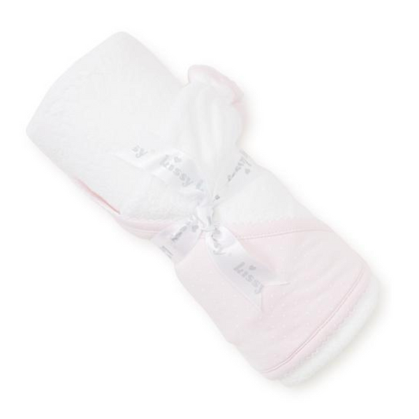 Towel Dots Pink/White