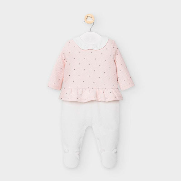 Mayoral Pullover Overalla Baby Rose - Luna Baby Modern Store